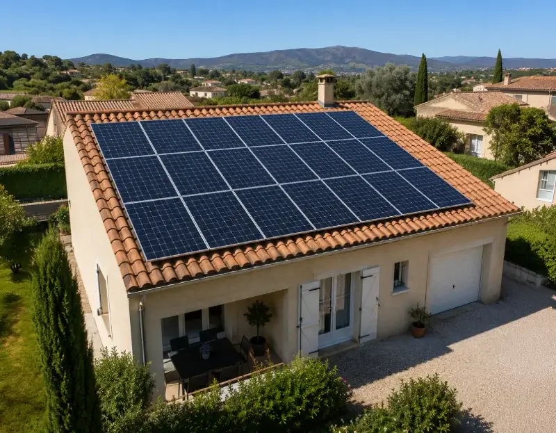 Prime à l'autoconsommation panneaux solaires Saint-Florent-sur-Auzonnet — aide financière de l'État